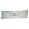 Broadcloth Logo Neck Roll Pillow (13"x14")